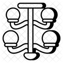Lights Lamps Illumination Icon