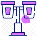 Street Lights Lamps Icon