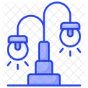 Street Lights Lamps Icon