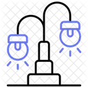 Street Lights Lamps Icon