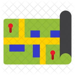 Street Map  Icon