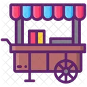 Street Market Food Market Vegetable Market Icon