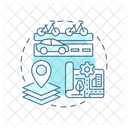 Traffic Management Concept Icon