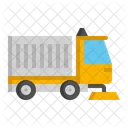 Street Sweeper Truck Transport Icon