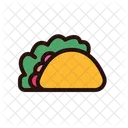 Street Taco Local Produce Authentic Icon