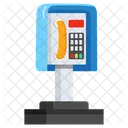 Street Telephone Public Phone Roadside Telephone Icon