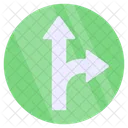 Street Turn Arrow  Icon