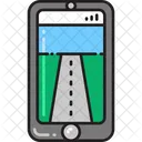 Street View Roads Smartphone Icon