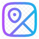 Streets Map Point Userinterface Ui Icon