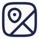 Streets Map Point Userinterface Ui Icon
