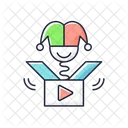 Streichvideos  Symbol