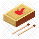 Streichholz Feuer Kochen Symbol