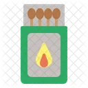 Streichholzer Feuer Flamme Symbol