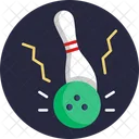 Bowling Strike Kegeln Symbol