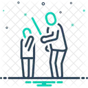 Streng Angstlich Lehrer Symbol