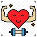 Strength Exercise Strong Icon