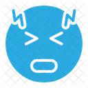 Stress Emoji Smileys Icon