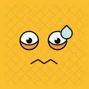 Stress Emoji Stress Expression Emoticons Icon