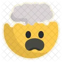 Stress Shocked Face Icon