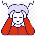 Stress Sad Work Icon