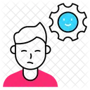 Stress Office Headache Icon
