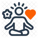 Stress Management Mental Health Relaxation Icon