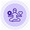 Mental Health Line Icon Icon