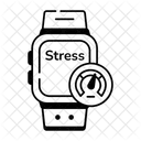 Stress Test Stress Monitor Stress Gauge Icon