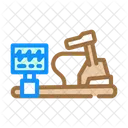 Stress Test Treadmill Icon