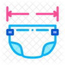 Stretchable Diapers  Icon