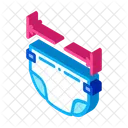 Graphic Sketch Luggage Icon