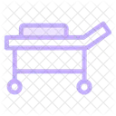 Stretcher Trolley Bed Icon