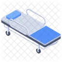 Hospital Bed Stretcher Patient Bed Icon