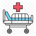 Stretcher Bed Hospital Icon