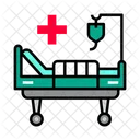 Bed Stretcher Hospital Icon