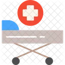 Stretcher Hospital Medical Icon