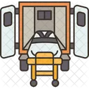 Stretcher Ambulance Paramedics Icon
