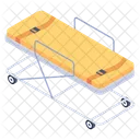 Patient Bed Stretcher Bed Emergency Bed Icon
