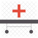 Stretcher Emergency Medical Hospital Transport Icon