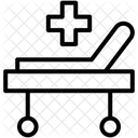 Stretcher Bed Hospital Icon