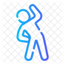 Stretching Warm Up Stretch Icon