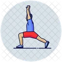 Stretching  Icon