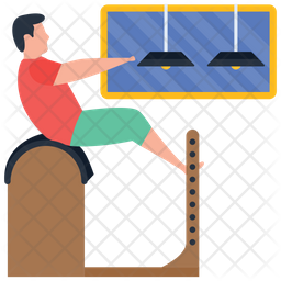 Stretching Exercise Icon