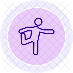 Stretching  Icon