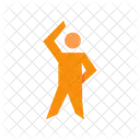 Stretching Flexibility Wellness Icon