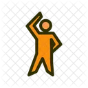 Stretching Flexibility Wellness Icon