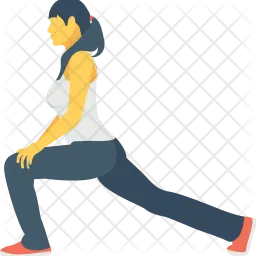 Stretching  Icon