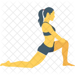 Stretching  Icon