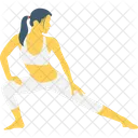 Stretching Drop Down Icon