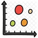 Analytik Statistik Streudiagramm Symbol